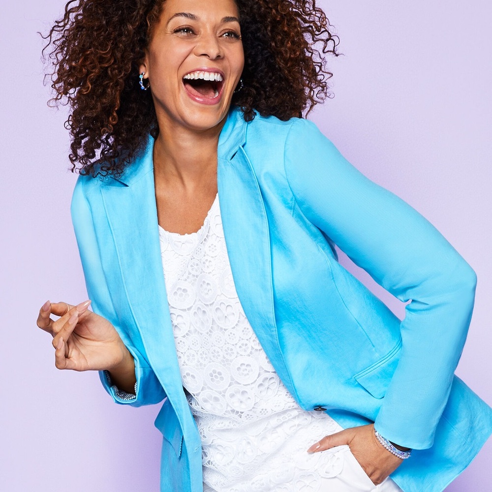 Talbots Vibrant Blue Women's Blazer
